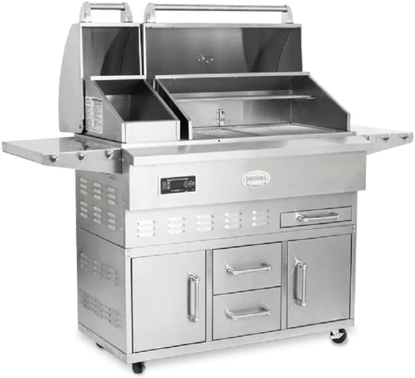 Louisiana Grills Wood Pellet Grill and Smoker with Cart, Estate Series 860C