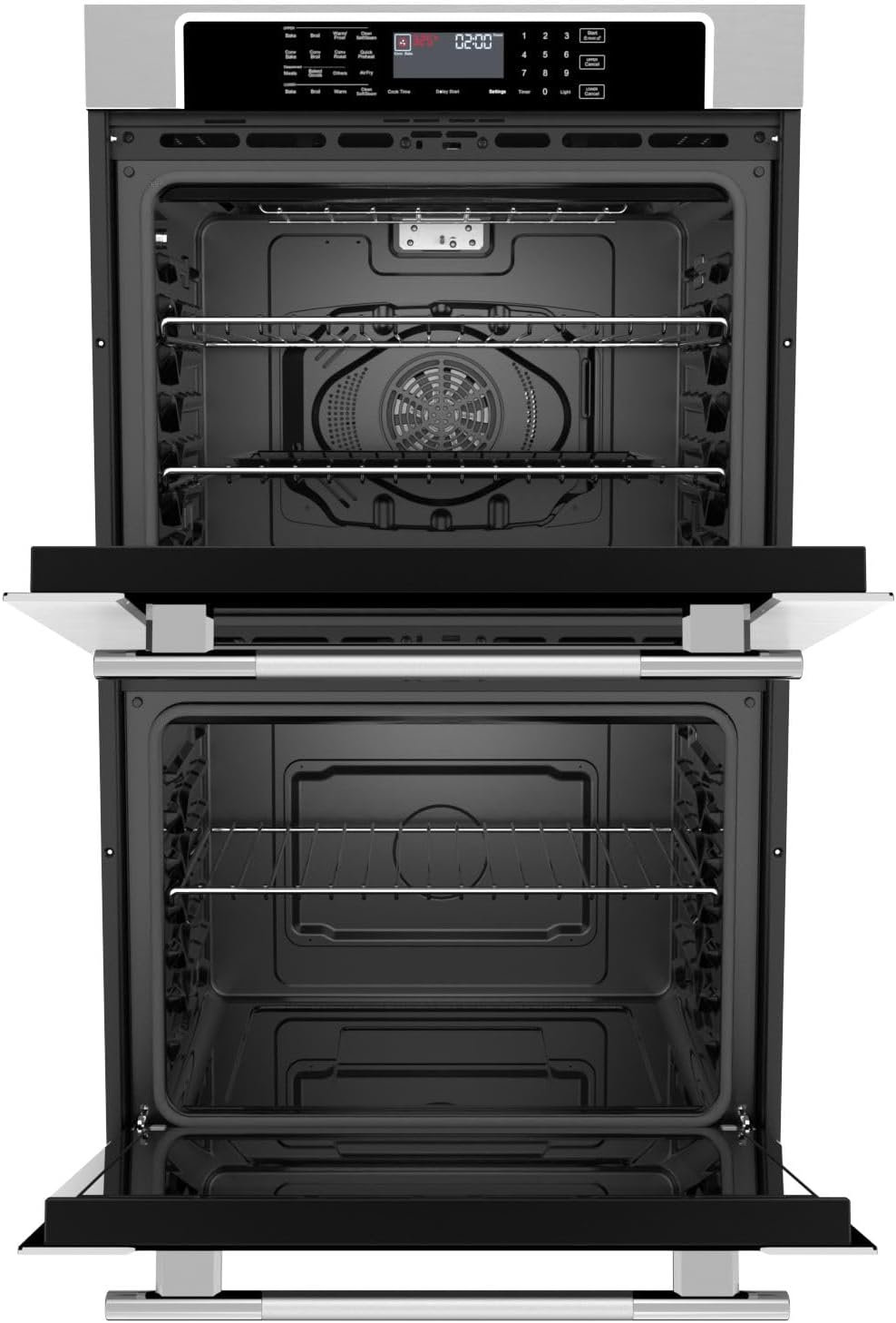Empava 30" 10.0 Cu Ft Double Electric Wall Oven with Air Fry, EMPV-30WO05
