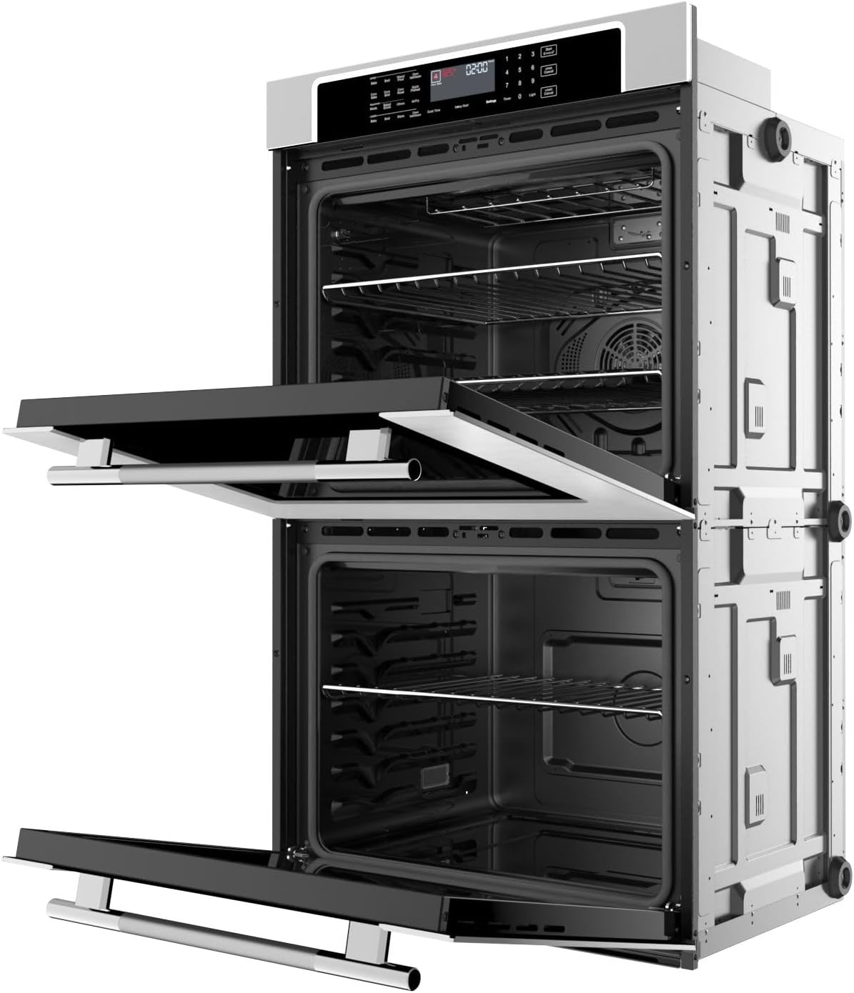 Empava 30" 10.0 Cu Ft Double Electric Wall Oven with Air Fry, EMPV-30WO05