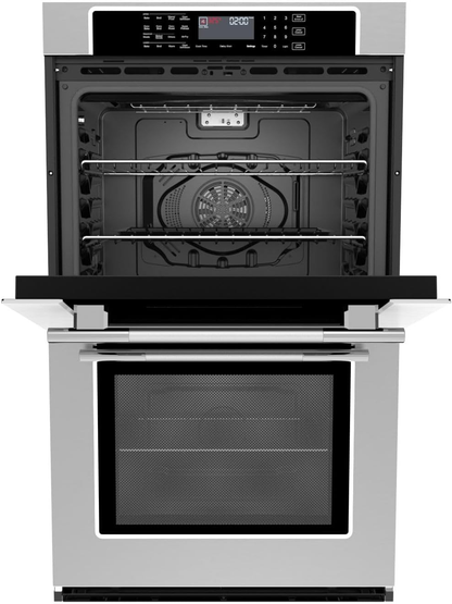 Empava 30" 10.0 Cu Ft Double Electric Wall Oven with Air Fry, EMPV-30WO05