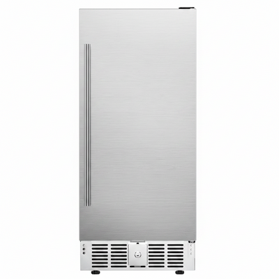 15" Under-Counter Beverage Refrigerator, 127-Can, Silver