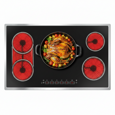 36" 5-Burner Electric Cooktop, Touch Control, 220–240V
